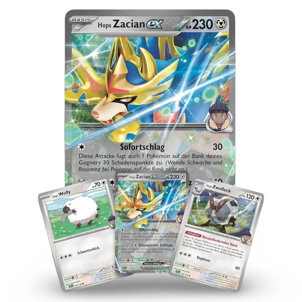 Pokemon Hops Zacian ex Kollektion CardsRfun