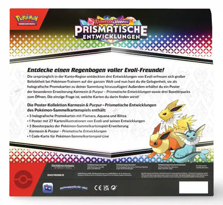 Pokemon Prismatische Entwicklungen Poster Kollektion CardsRfun