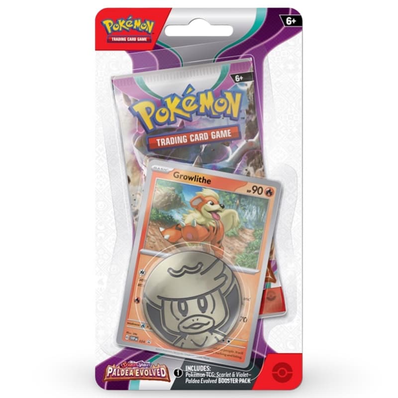 Paldea Evolved: 1-Pack Blister Smoliv/ Growlithe