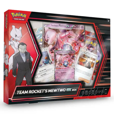 Pokemon Team Rocket’s Mewtwo ex Box CaardsRfun