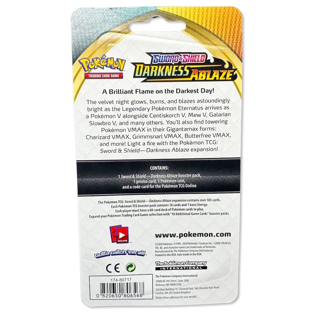 Pokemon Darkness Ablaze: Pikachu 1-Pack Blister